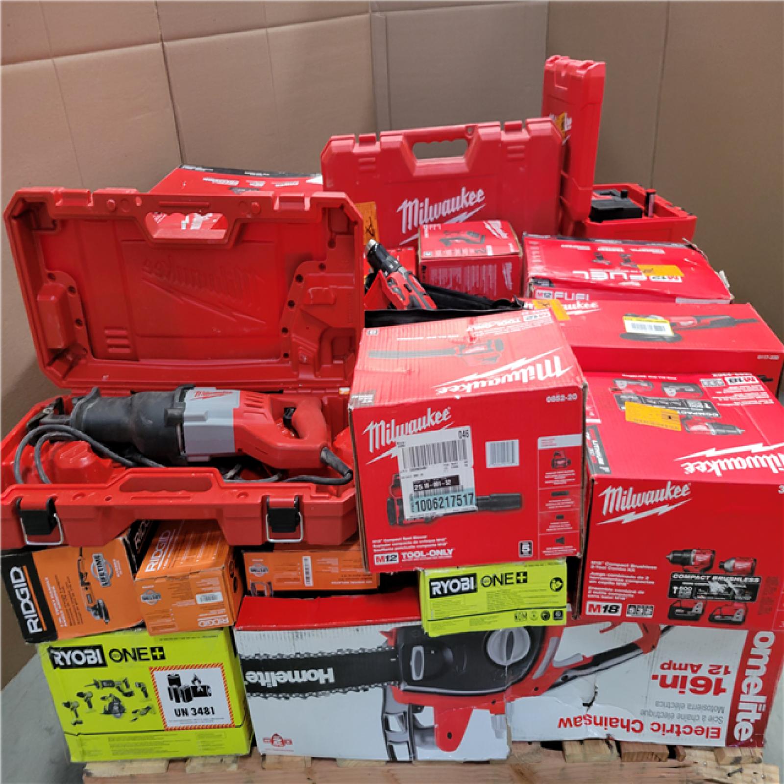 CALIFORNIA AS-IS TOOL PALLET