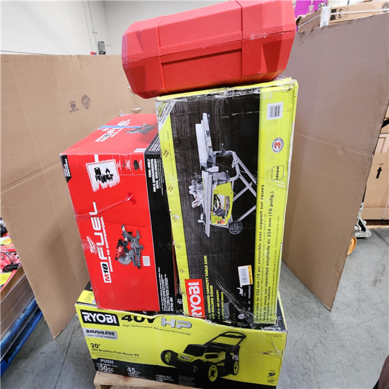 CALIFORNIA AS-IS TOOL PALLET