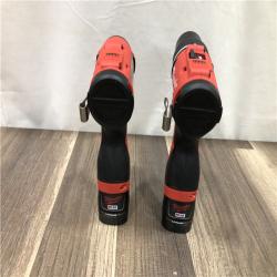 AS-IS Milwaukee 12-Volt Lithium-Ion Brushless Cordless Subcompact Drill and Impact Driver Combo Kit