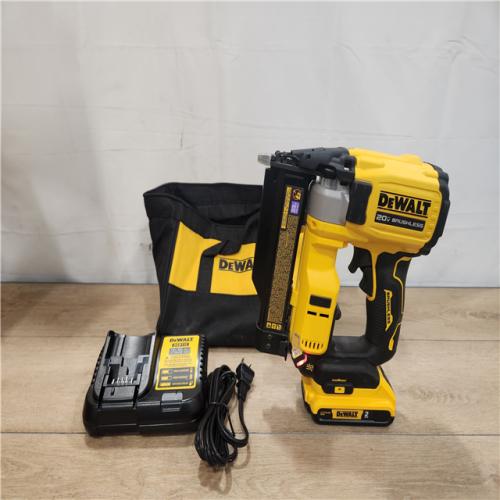 AS-IS- DEWALT ATOMIC 20V MAX Lithium Ion Cordless 23 Gauge Pin Nailer Kit