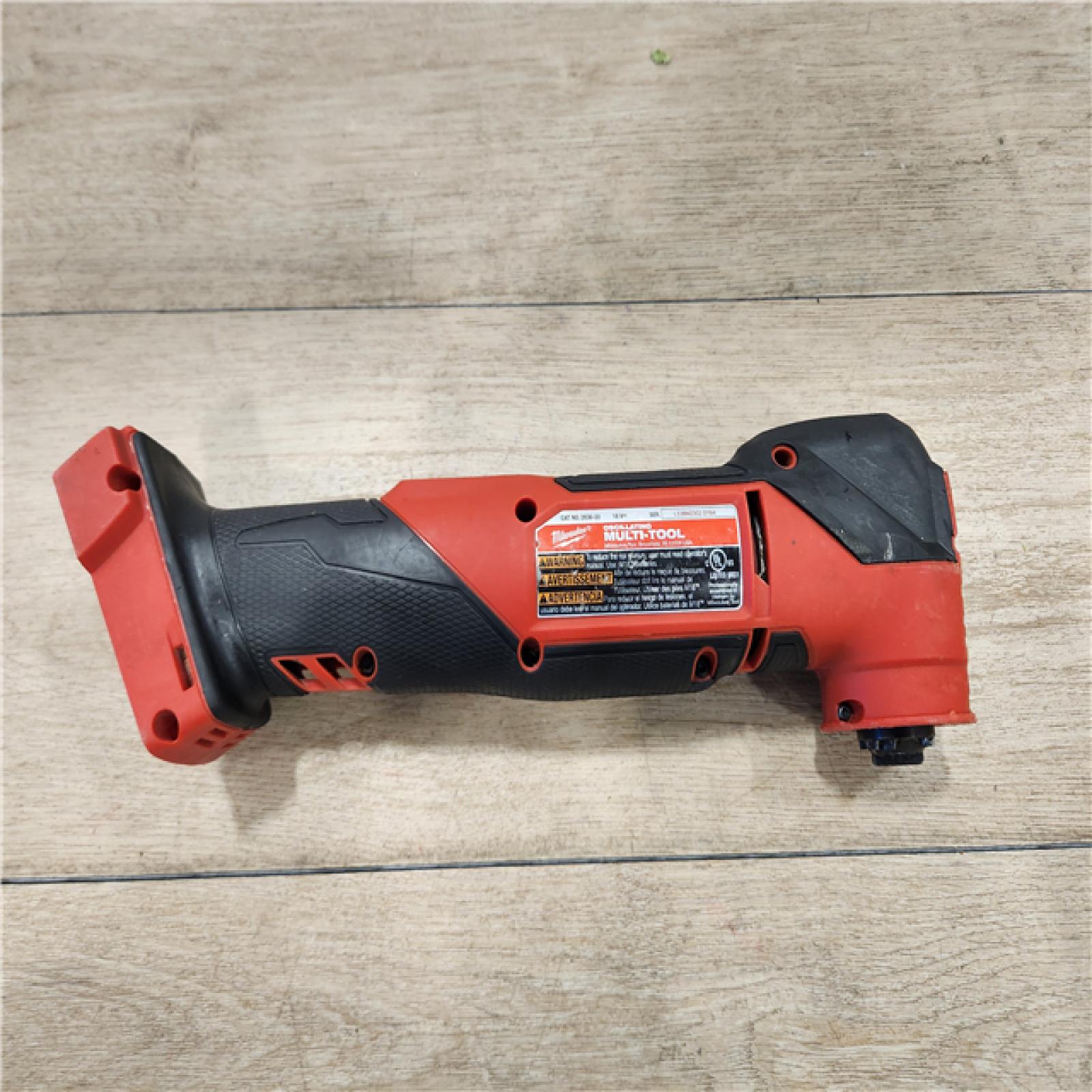 AS-IS- Milwaukee  FUEL 18V Lithium-Ion Cordless Brushless Oscillating Multi-Tool (Tool-Only)