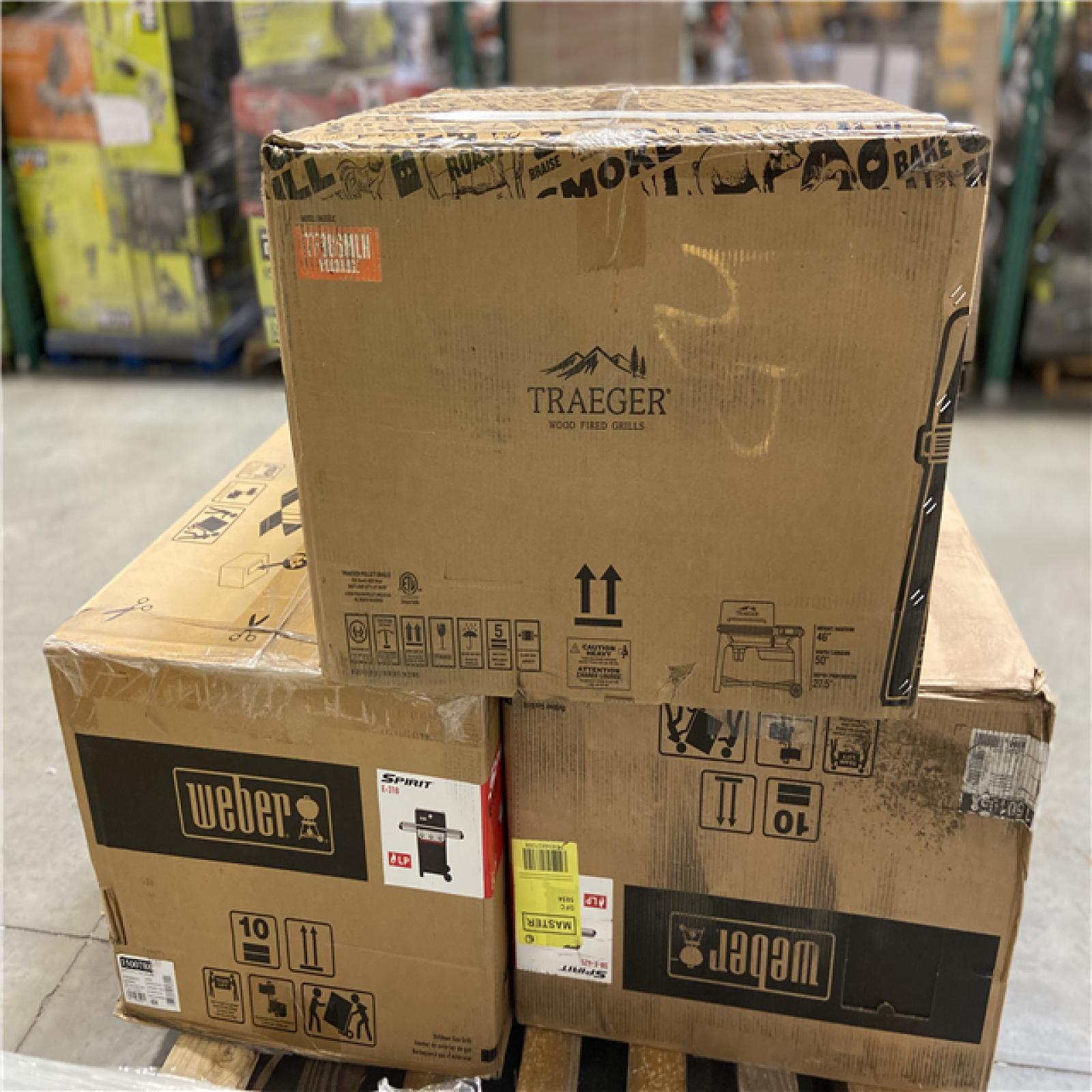 DALLAS LOCATION - MIXED GRILL PALLET - (3 UNITS)