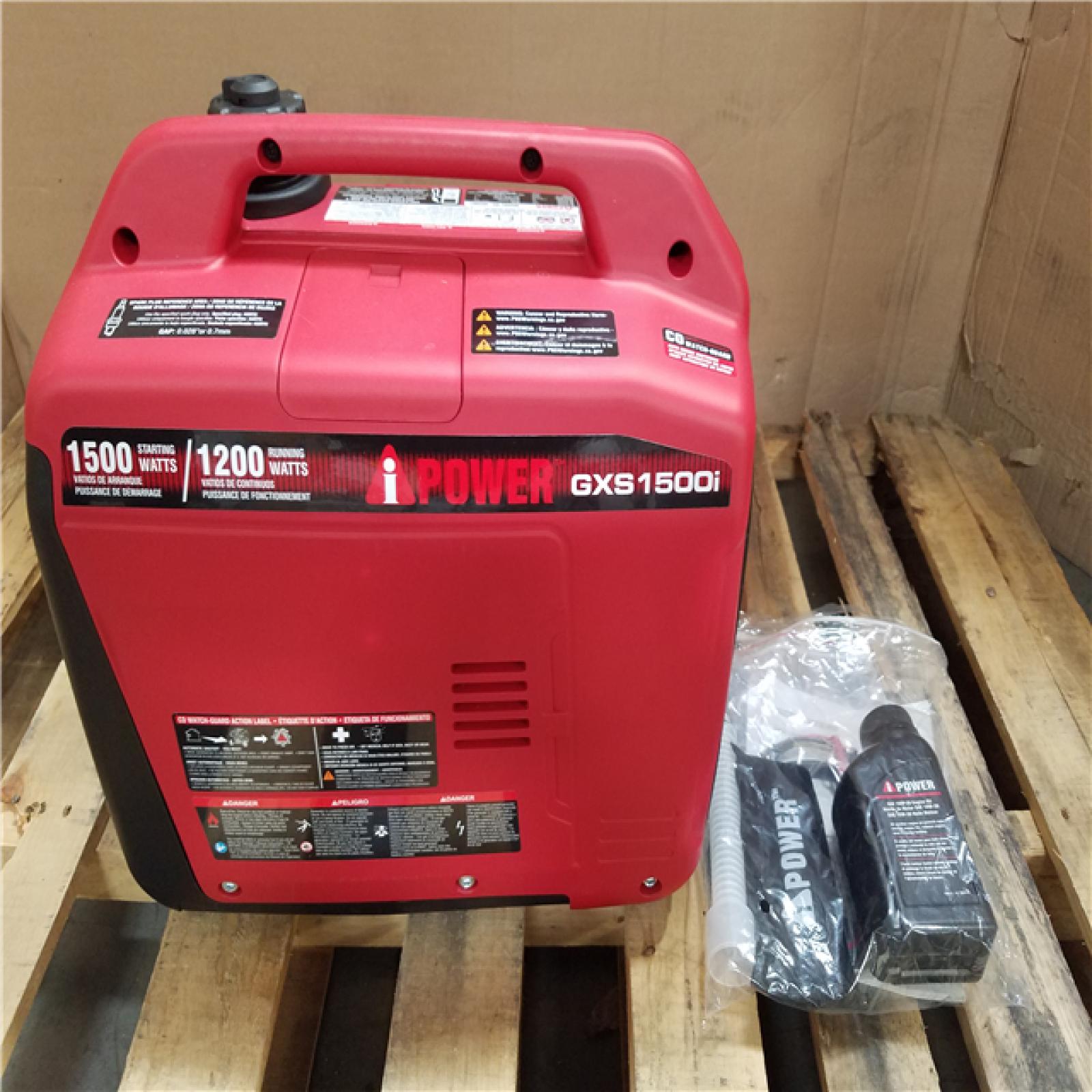 CALIFORNIA AS-IS POWER GXS 1500 PORTABLE GENERATOR