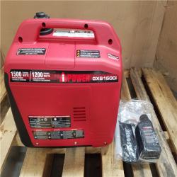 CALIFORNIA AS-IS POWER GXS 1500 PORTABLE GENERATOR