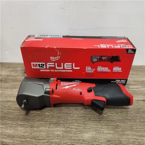 Phoenix Location NEW Milwaukee M12 FUEL 12V Lithium-Ion Brushless Cordless 3/8 in. Right Angle Impact Wrench (Tool-Only)