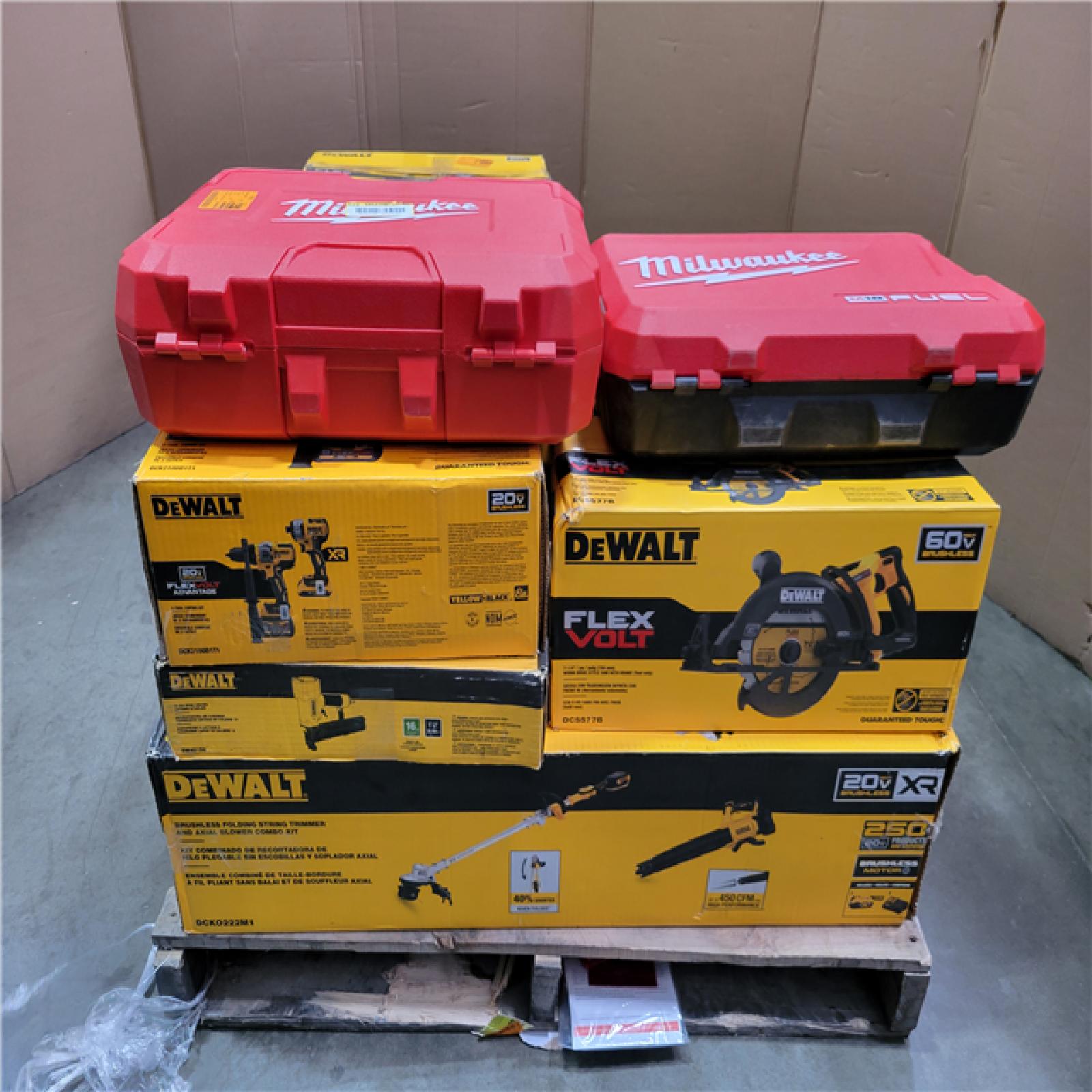 CALIFORNIA AS-IS TOOL PALLET