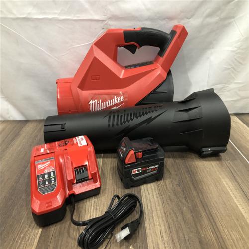 AS-IS Milwaukee  FUEL 120 MPH 500 CFM 18V Brushless Cordless Battery Powered Leaf Blower Kit