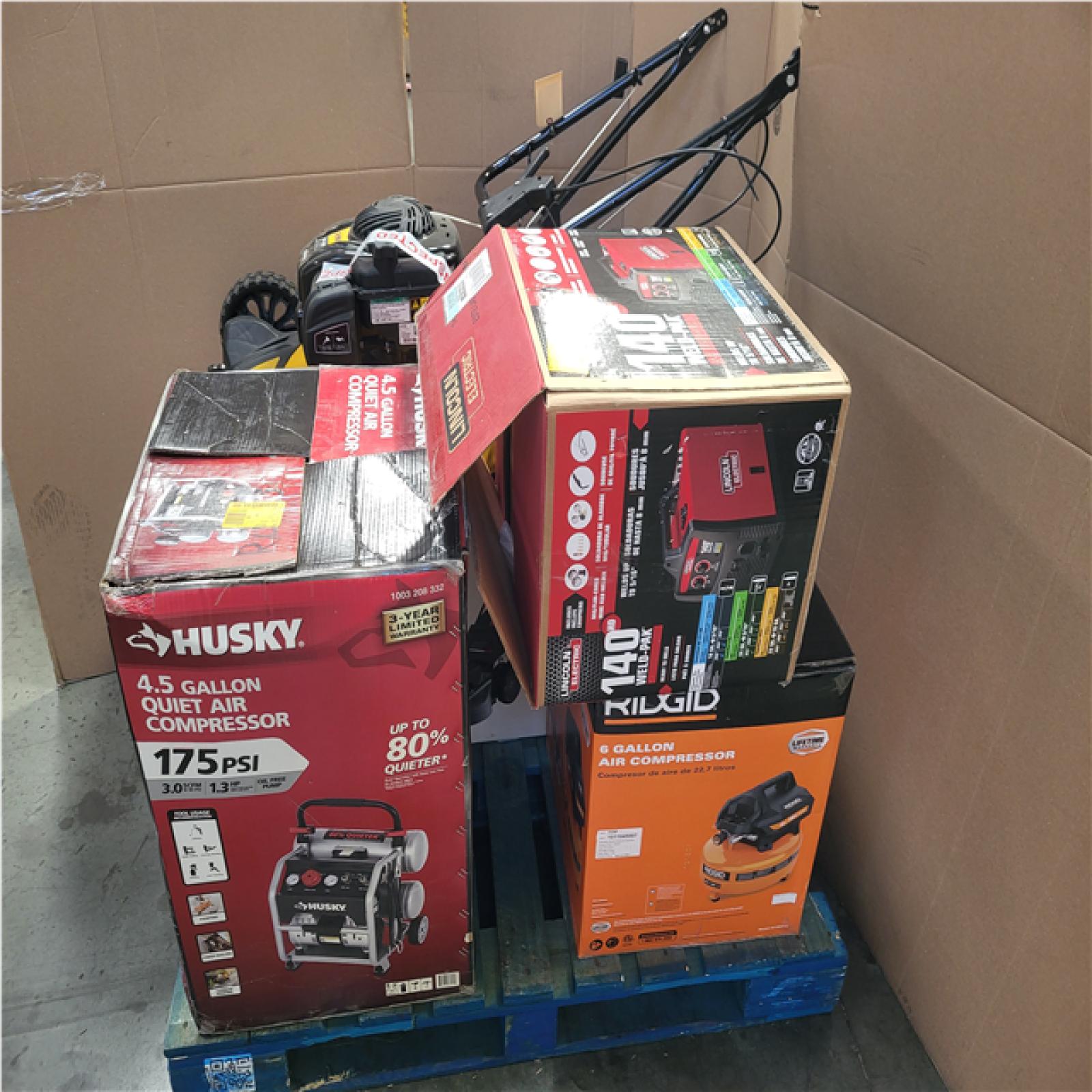CALIFORNIA AS-IS OUTDOOR POWER EQUIPMENT