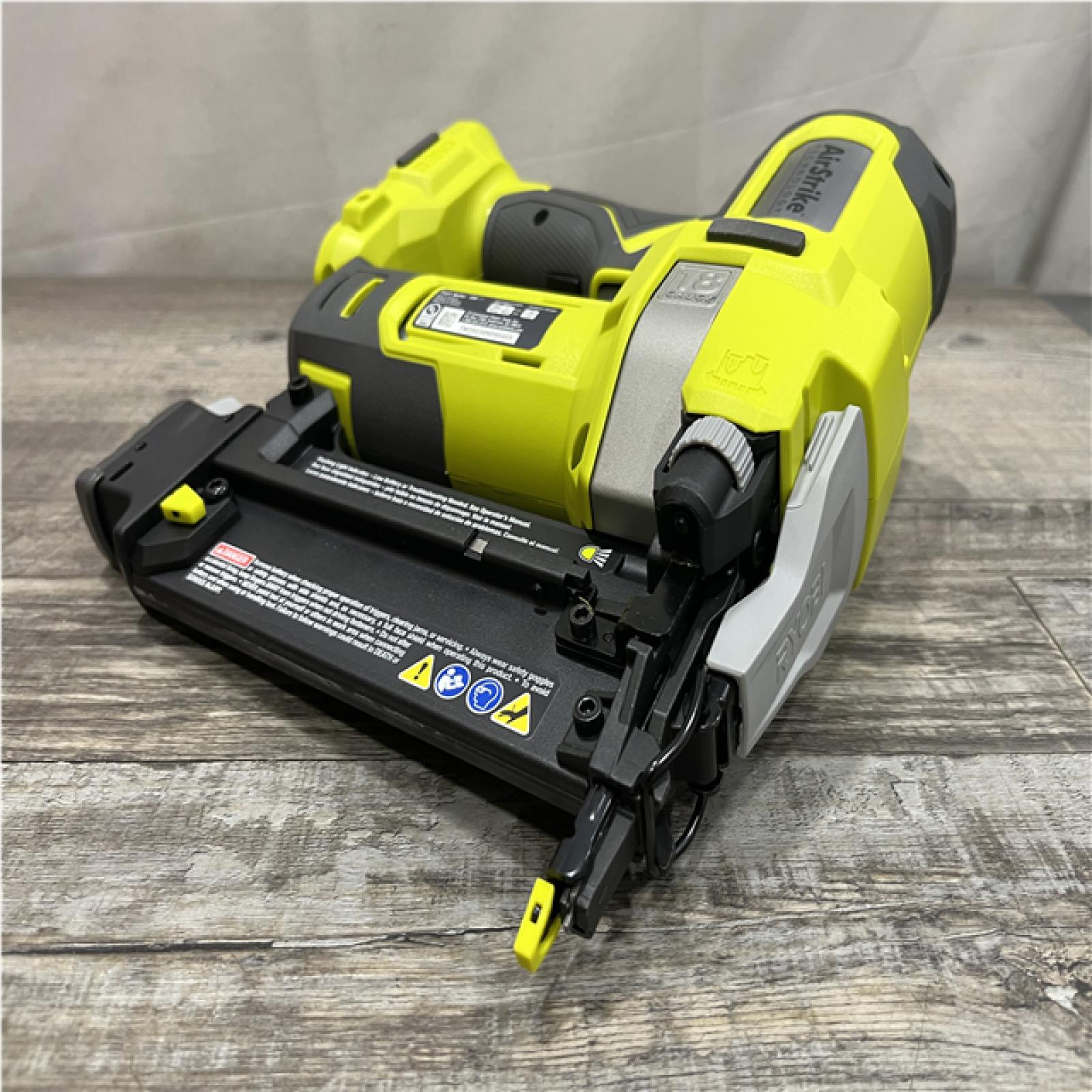 AS-IS RYOBI ONE+ 18V 18-Gauge Cordless AirStrike Brad Nailer (Tool Only)