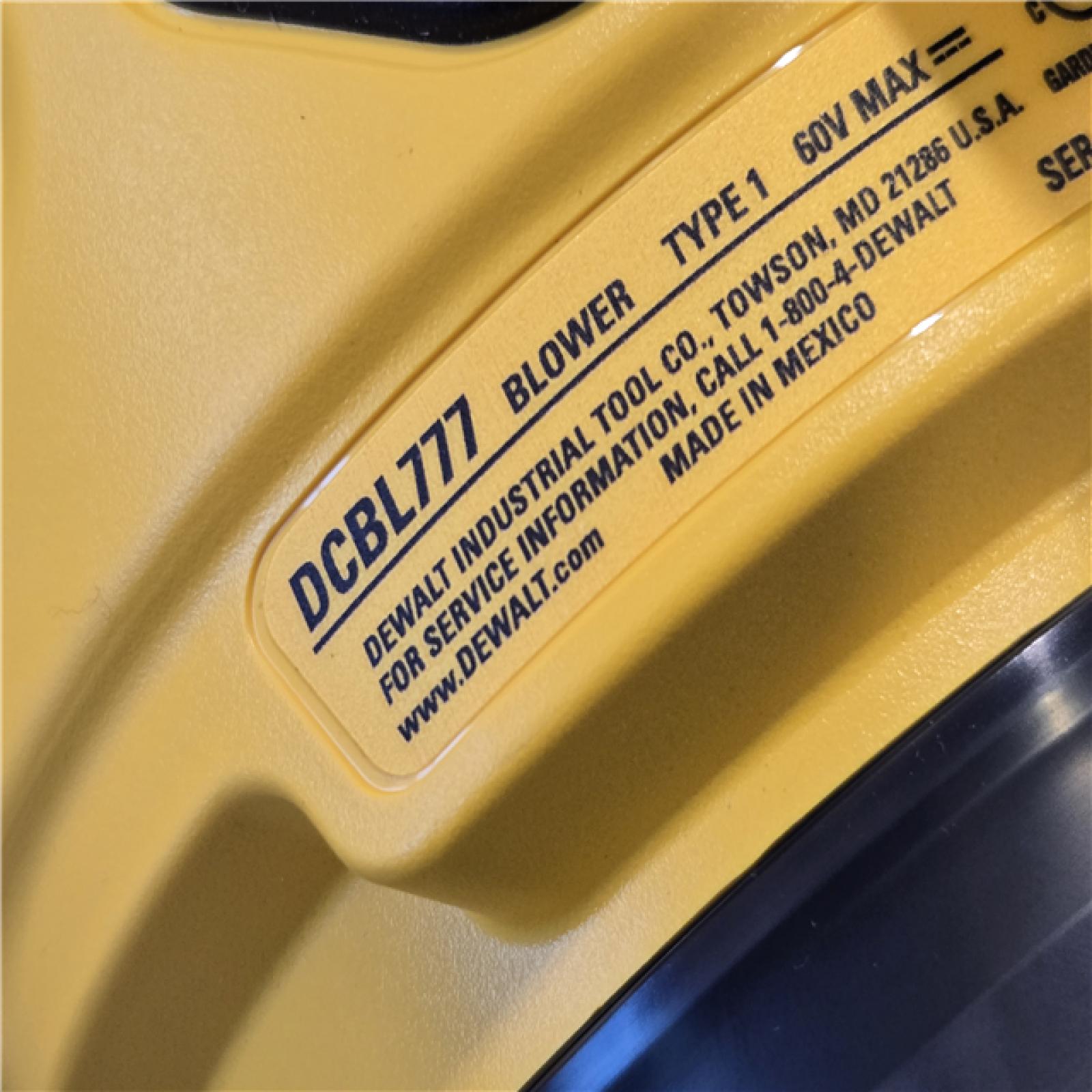 AS-IS DEWALT FLEXVOLT 60V MAX 160 MPH 760 CFM Cordless Blower (Tool-Only)