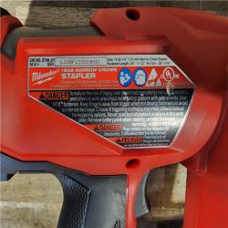 HOUSTON LOCATION - AS-IS MILWAUKEE FUEL 18V Cordless 18-Gauge 1/4 in. Narrow Crown Stapler (Tool-Only)