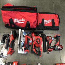 California NEW Milwaukee M18 18V Cordless 10-Tool Combo Kit W 2 Batteries