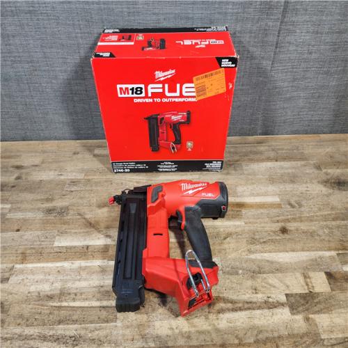 HOUSTON LOCATION - AS-IS Milwaukee FUEL 18-Volt Lithium-Ion Brushless Cordless Gen II 18-Gauge Brad Nailer (Tool-Only)