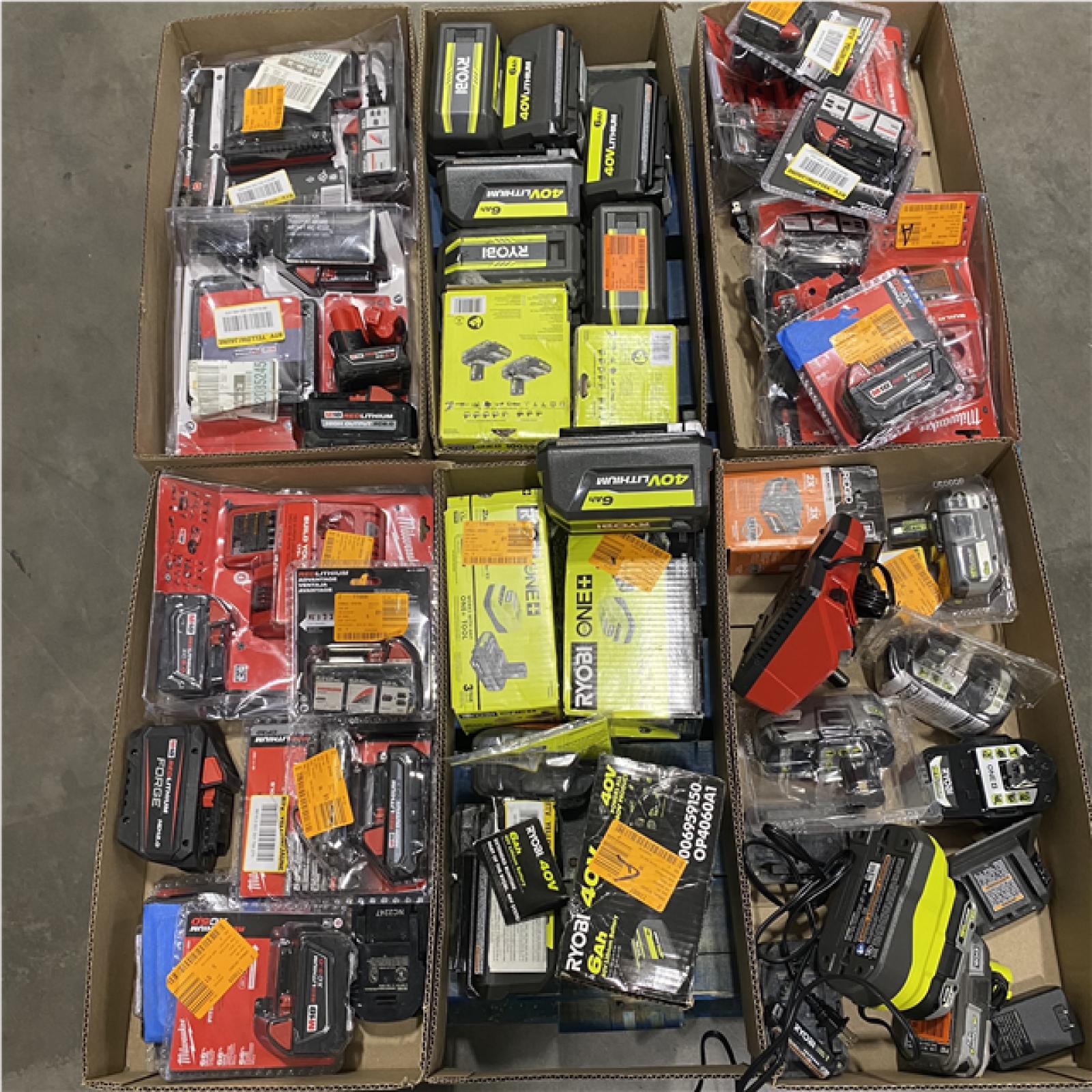 Dallas Location - As-Is Battery Tool Pallet