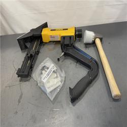 AS-IS - DeWalt 2-in-1 Pneumatic 15.5-Gauge and 16-Gauge Flooring Tool