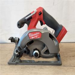 AS-IS- Milwaukee  FUEL 18V Lithium-Ion Brushless Cordless 6-1/2 in. Circular Saw (Tool-Only)