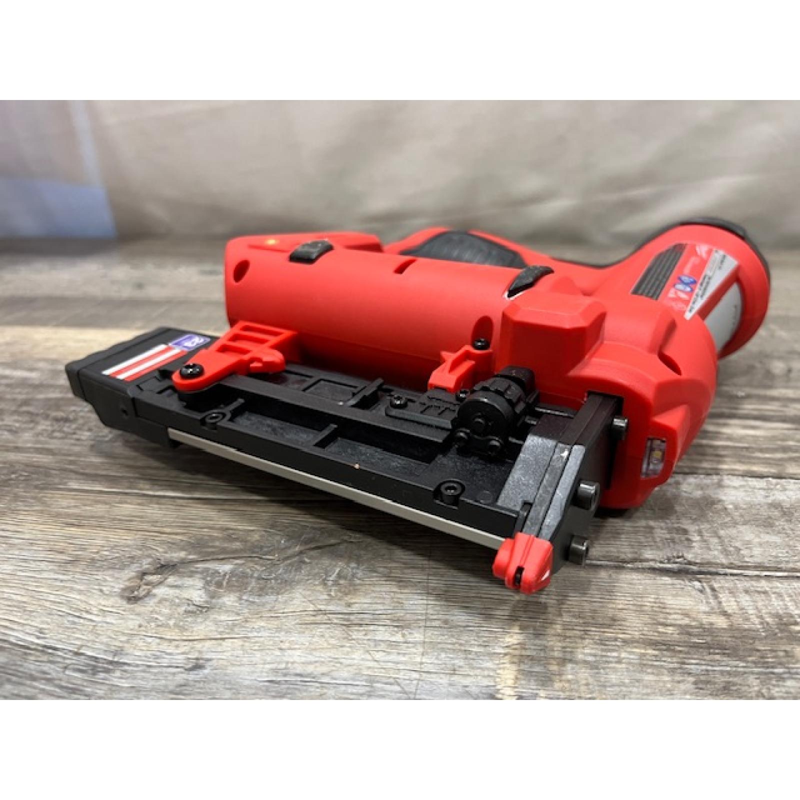 AS-IS Milwaukee 12-Volt 23-Gauge Lithium-Ion Cordless Pin Nailer (Tool-Only)