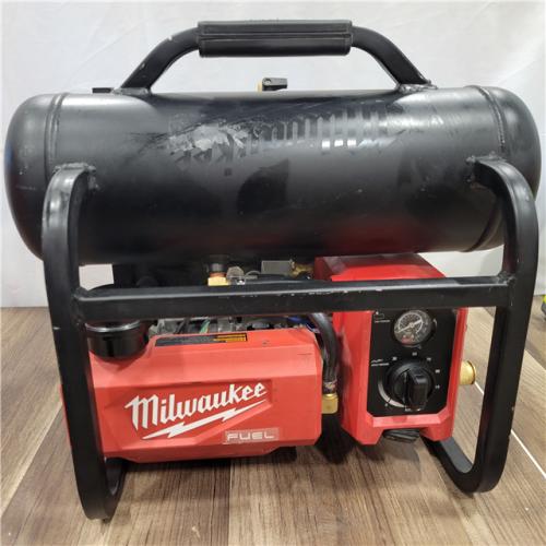 AS-IS Milwaukee M18 FUEL 18-Volt Lithium-Ion Brushless Cordless 2 Gal. Electric Compact Quiet Compressor (Tool-Only)