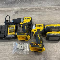 AS-IS DEWALT 20V XR Lithium-Ion Cordless 2-Tool Combo Kit