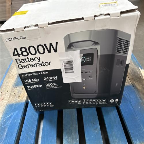 California AS-IS Ecoflow Battery Generator
