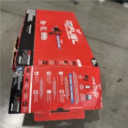 LIKE NEW! - Milwaukee M18 FUEL 18V Lithium-Ion Brushless Cordless 1 in. Impact Wrench Extended Reach D-Handle Kit w/Two 12.0 Ah Batteries