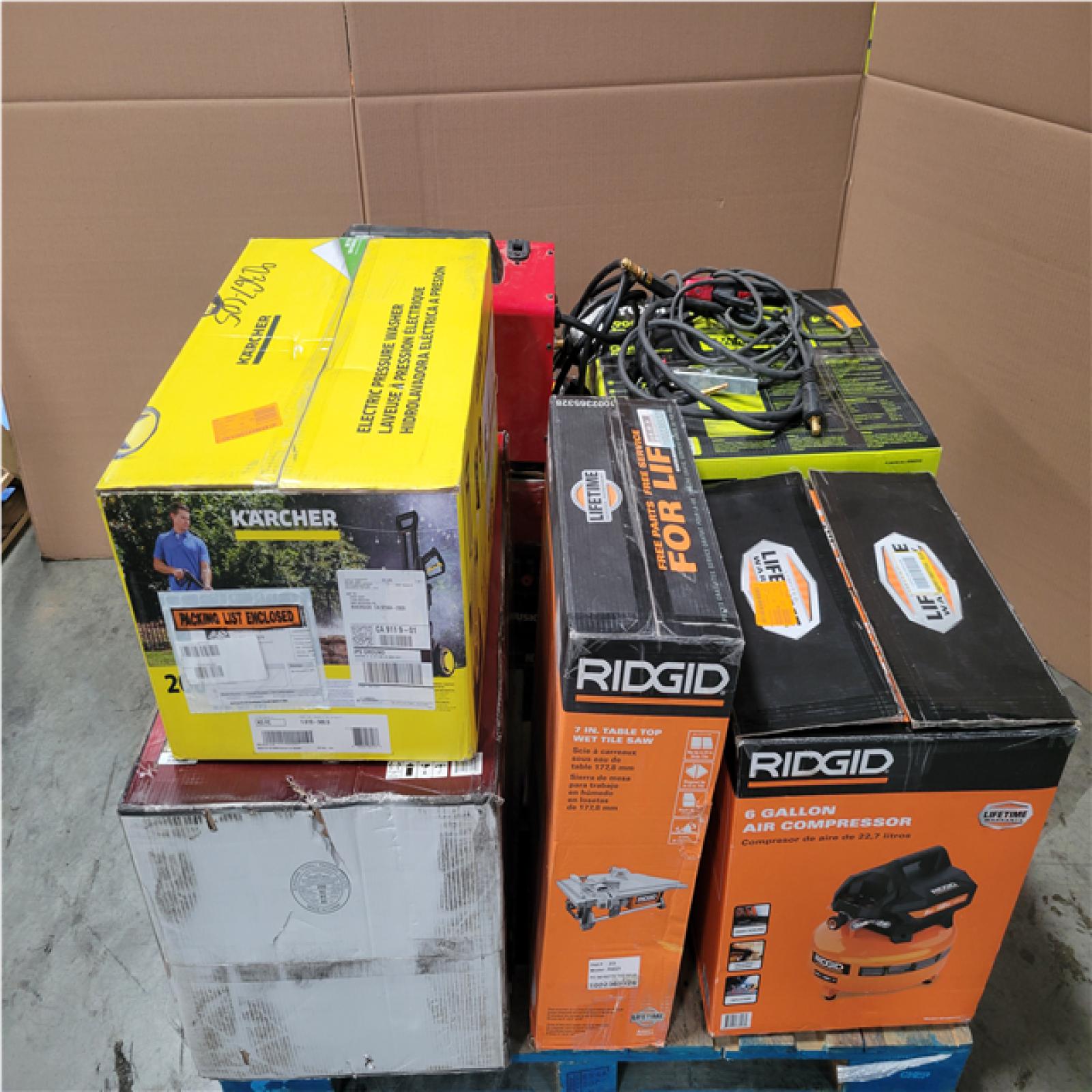 CALIFORNIA AS-IS OUTDOOR POWER EQUIPMENT