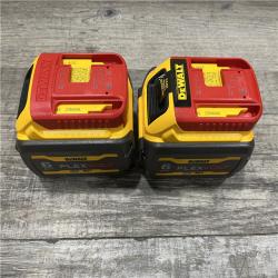 AS-IS DEWALT FLEXVOLT 20V/60V MAX Lithium-Ion 6.0Ah Battery Pack (2 Pack)