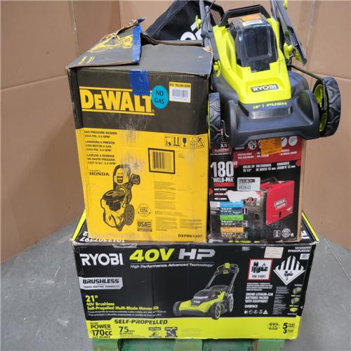CALIFORNIA AS-IS OUTDOOR POWER EQUIPMENT