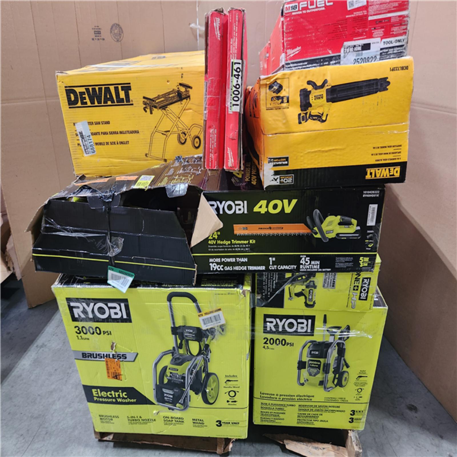 CALIFORNIA AS-IS TOOL PALLET