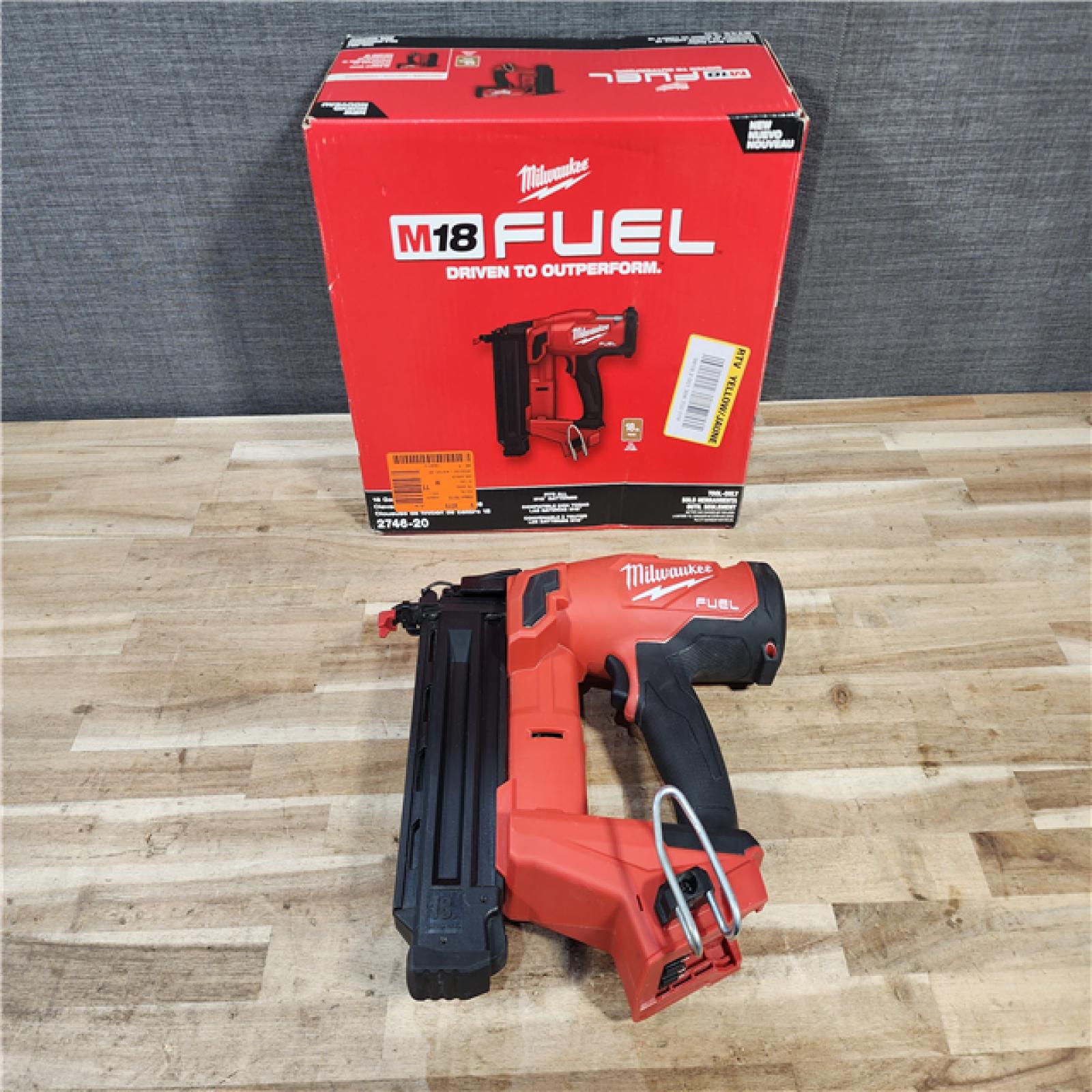 HOUSTON LOCATION - AS-IS Milwaukee FUEL 18-Volt Lithium-Ion Brushless Cordless Gen II 18-Gauge Brad Nailer (Tool-Only)