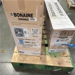 California AS-IS Bonire Durango Ductless Mini Split Air Conditioner