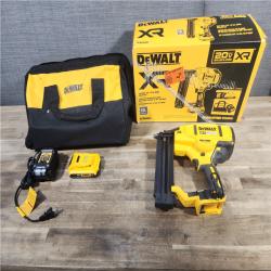 HOUSTON LOCATION - AS-IS DEWALT 20V MAX XR 18 Gauge Brad Nailer Kit