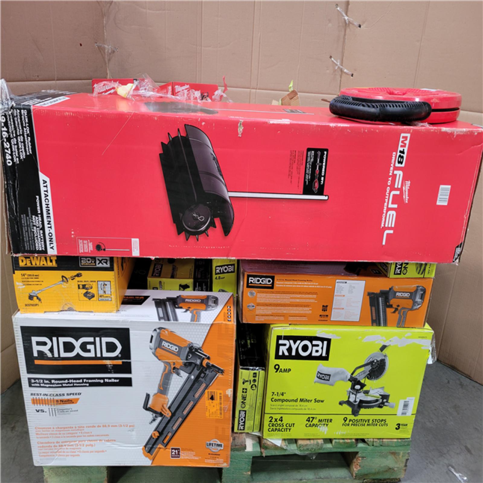 CALIFORNIA AS-IS TOOL PALLET