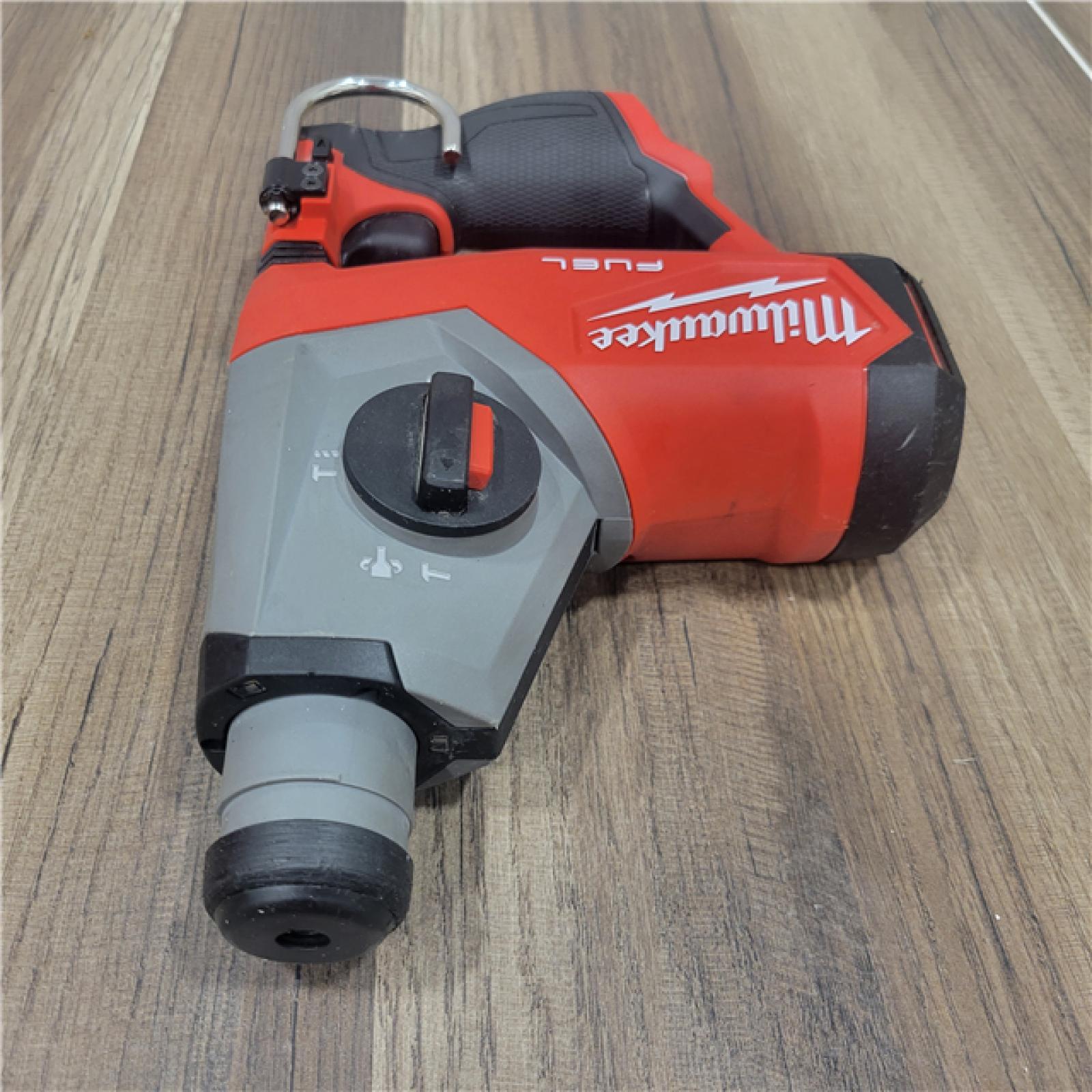 AS-IS Milwaukee M12 FUEL 12V Lithium-Ion Brushless Cordless 5/8 in. SDS-Plus Rotary Hammer Drill (Tool-Only)