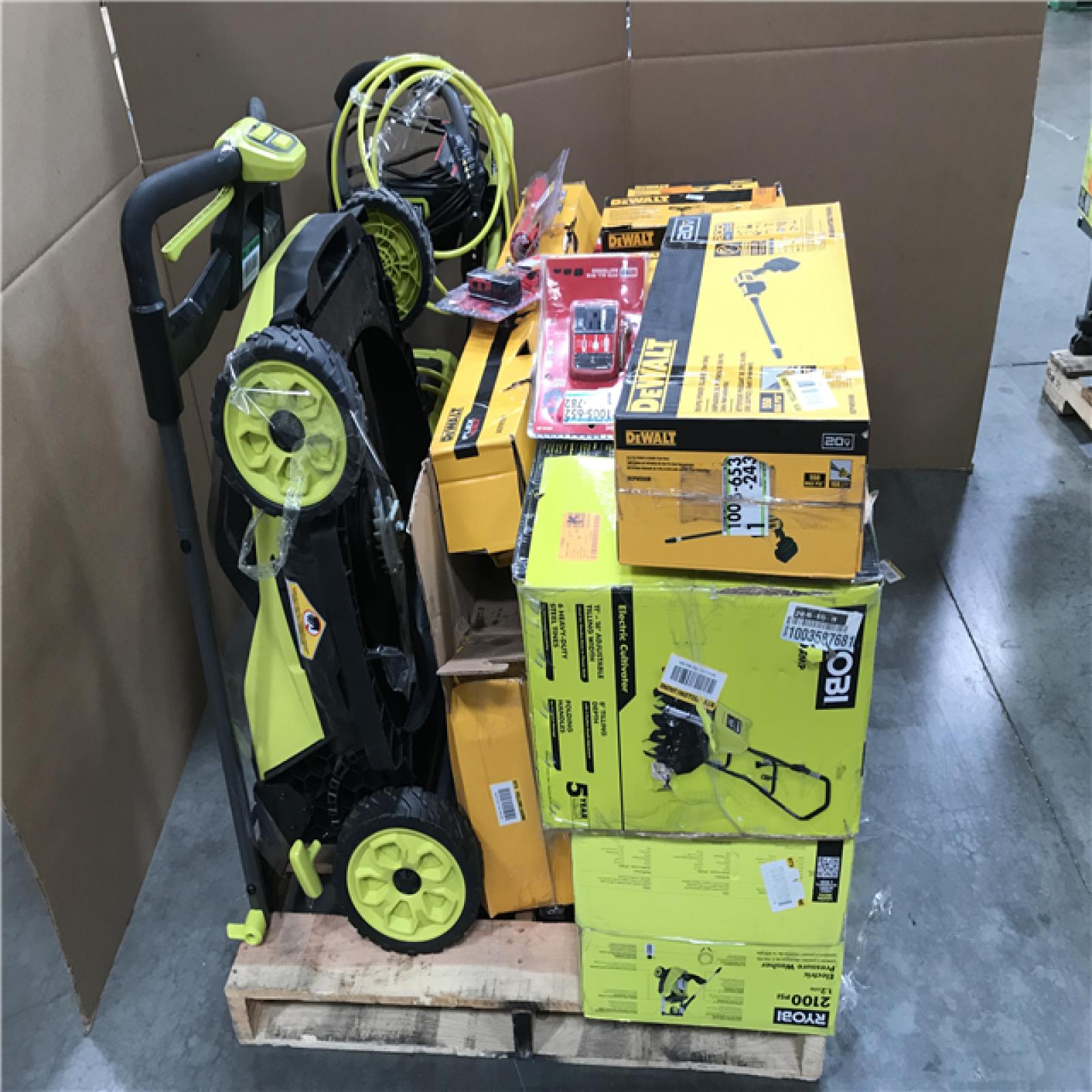 CALIFORNIA AS-IS TOOL PALLET
