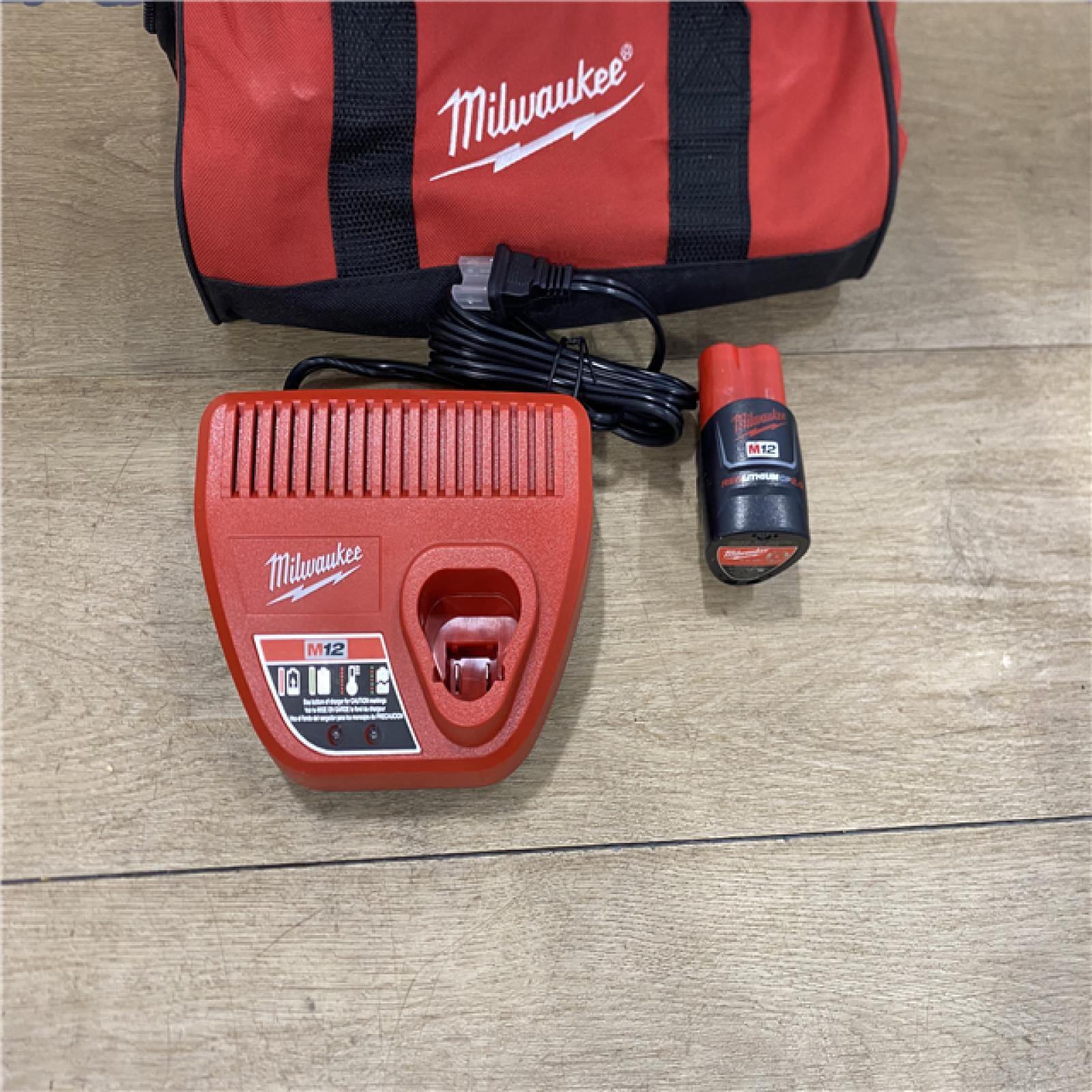 AS-IS Milwaukee 12V Lithium-Ion HACKZALL Cordless Reciprocating Saw Kit
