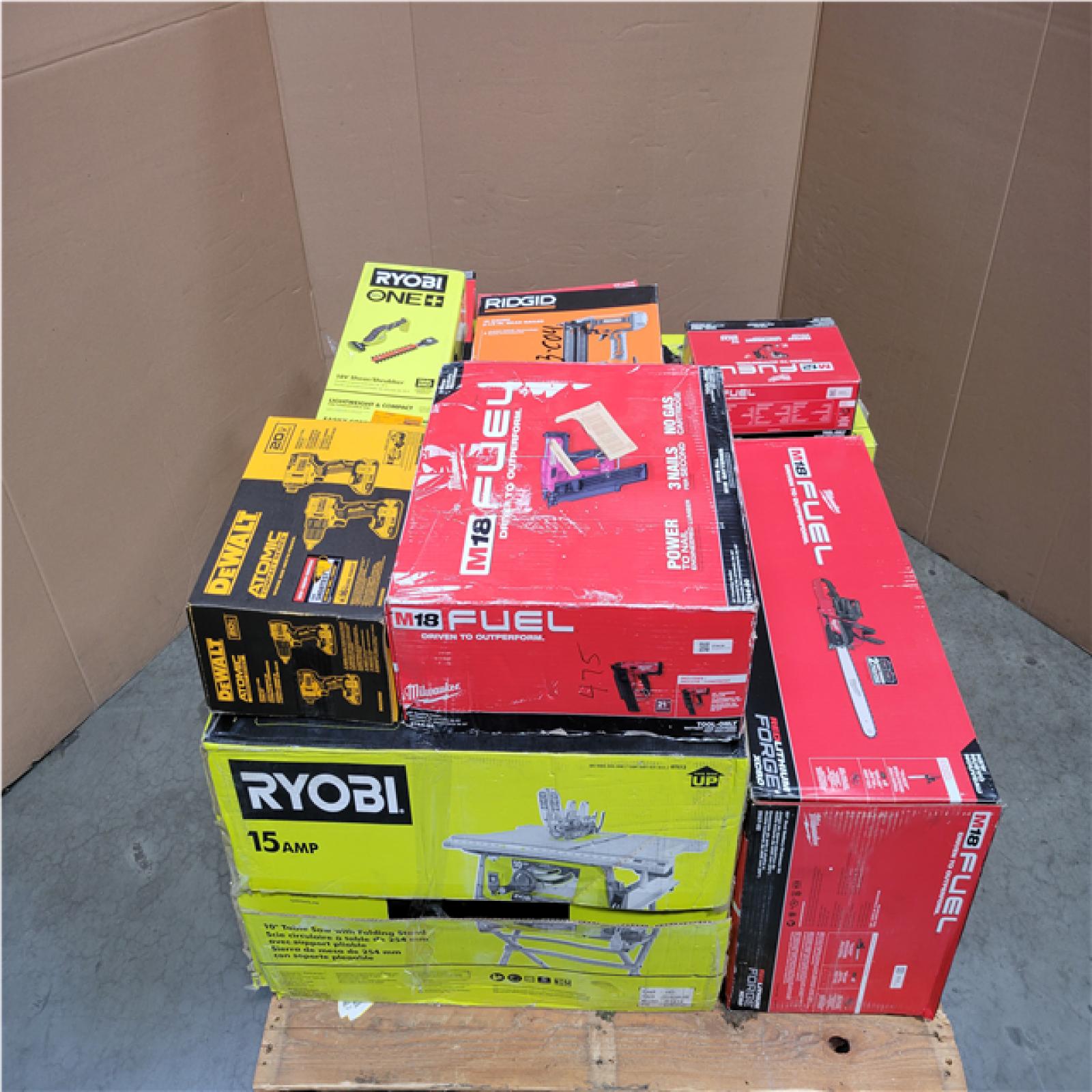 CALIFORNIA AS-IS TOOL PALLET