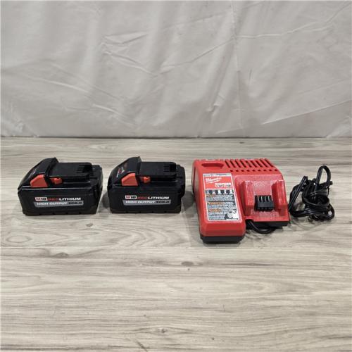AS-IS Milwaukee 18-Volt Lithium-Ion High Output Starter Kit