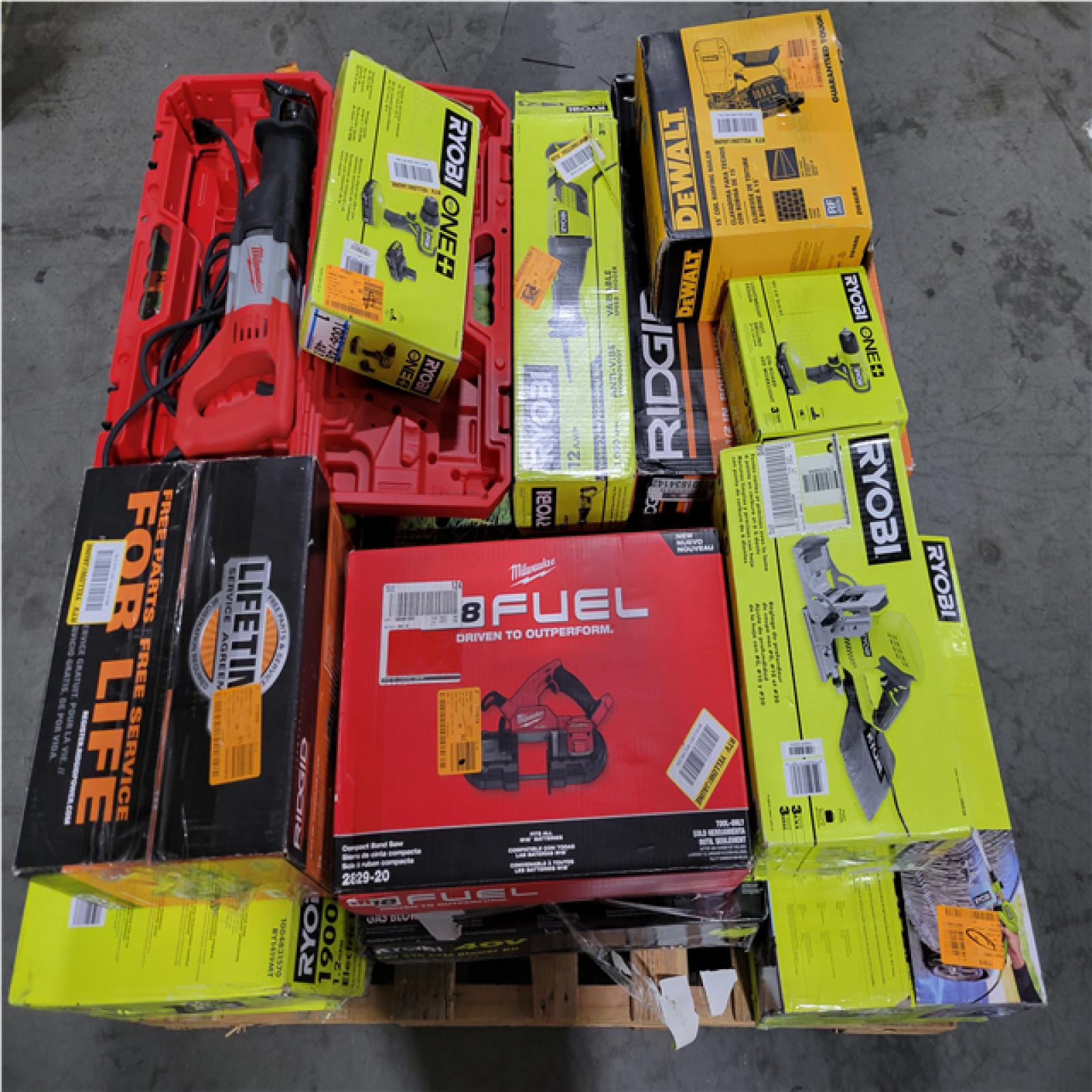 CALIFORNIA AS-IS TOOL PALLET