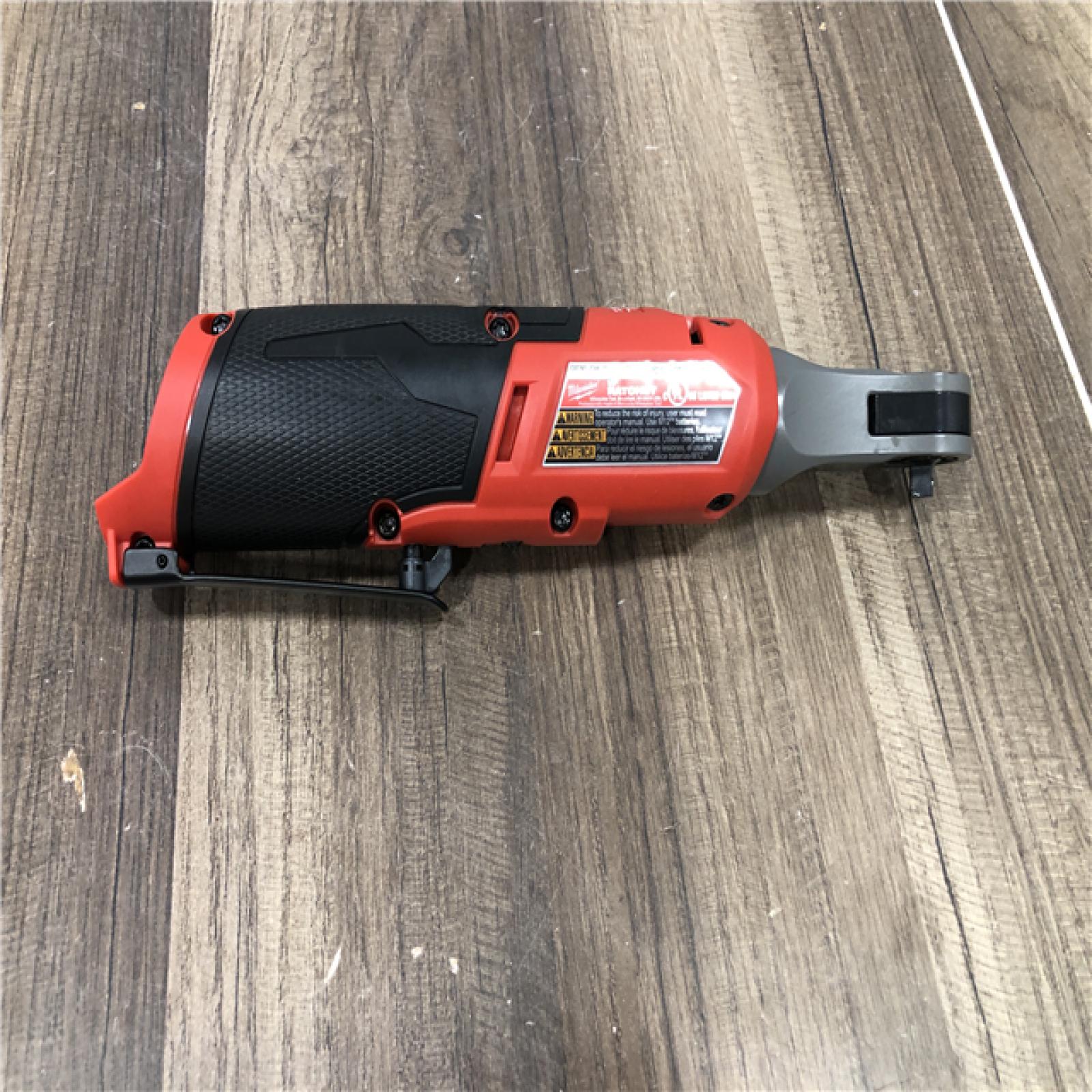 AS-IS Milwaukee FUEL 12V Lithium-Ion Brushless Cordless High Speed 1/4 in. Ratchet (Tool-Only)