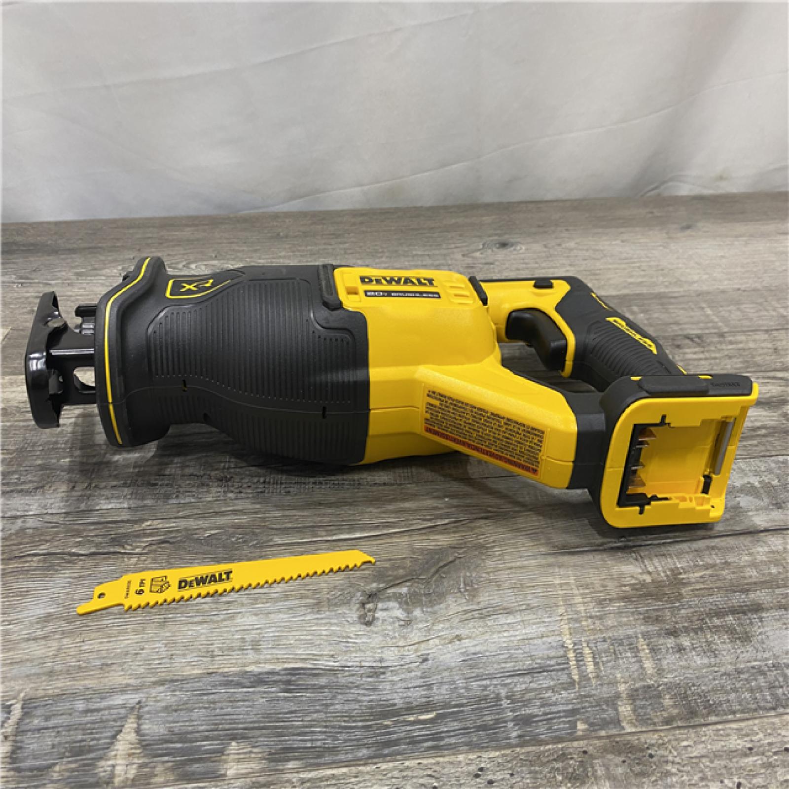 AS-IS DEWALT 20V MAX XR Cordless Brushless Reciprocating Saw (Tool Only)