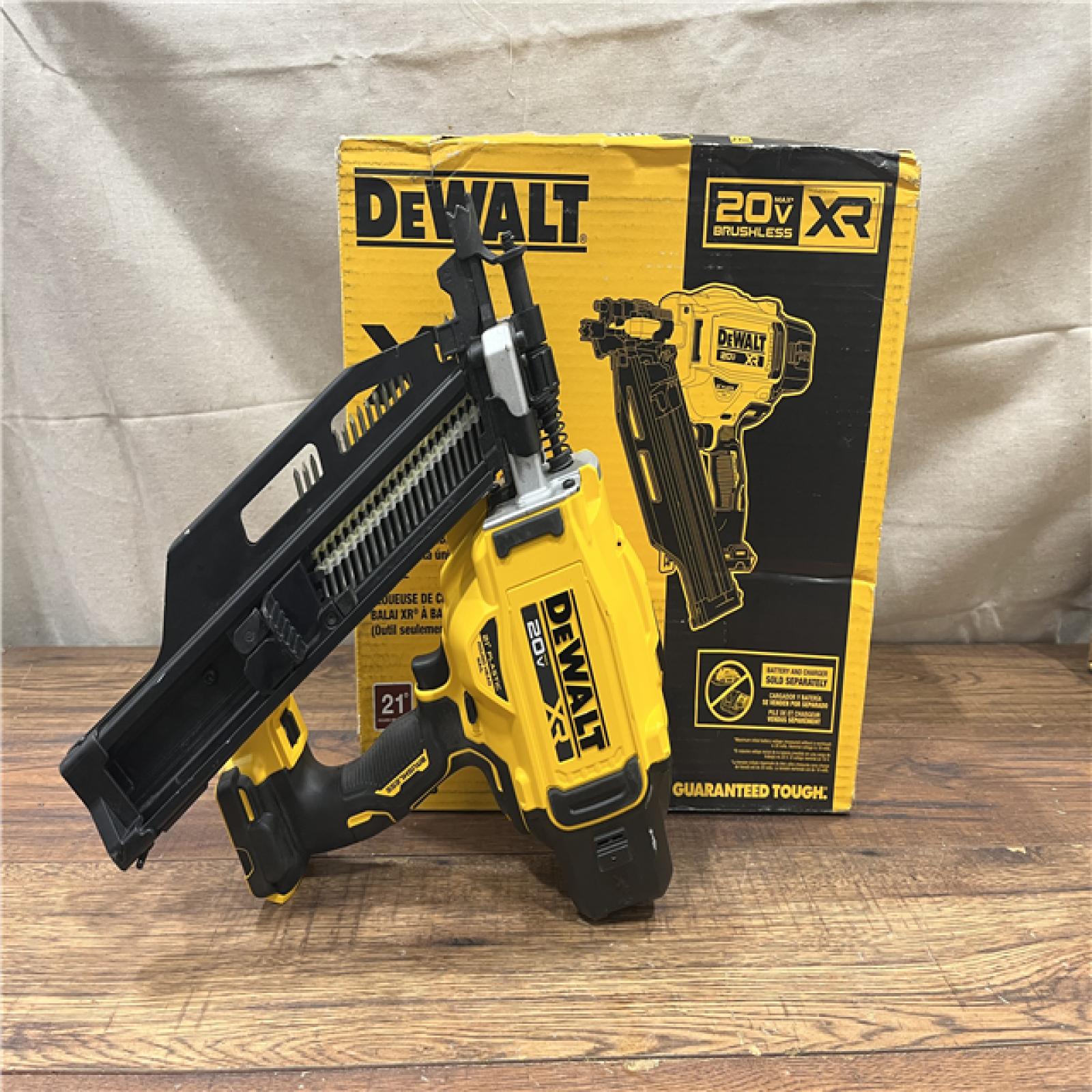 AS-IS DEWAS-IS20-Volt 30Â° Cordless Framing Nailer (Tool-Only)