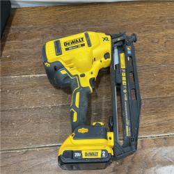 AS-IS DeWalt DCN660D1 20V 16 Gauge Cordless Angled Finish Nailer Kit W/ 2Ah Battery