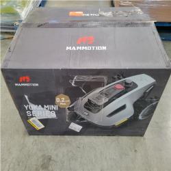 CALIFORNIA NEW MAMMOTION YUKA MINI 7.5 IN. ROBOT LAWN MOWER
