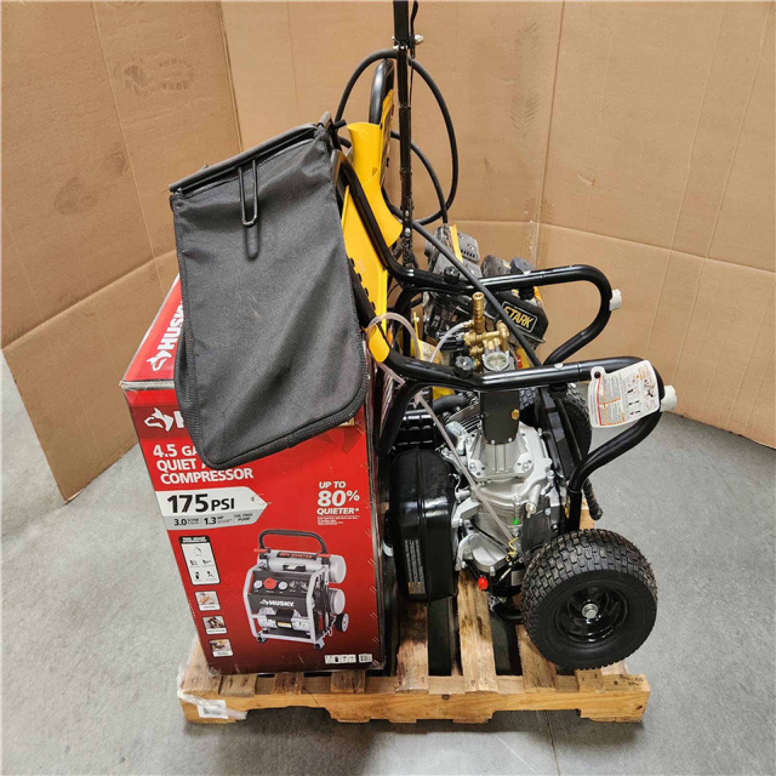 CALIFORNIA AS-IS OUTDOOR POWER EQUIPMENT