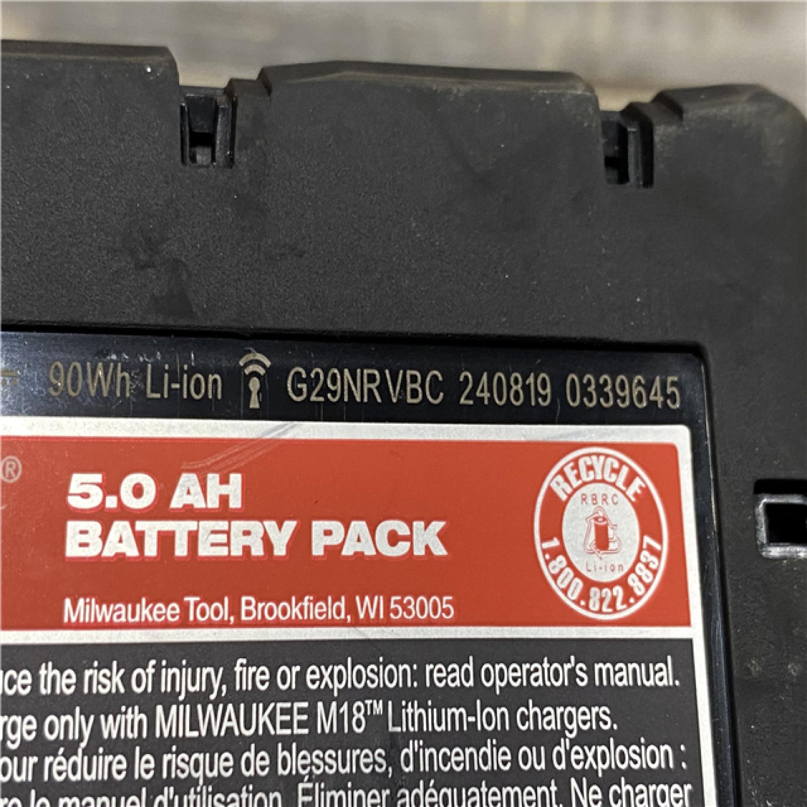 AS-IS Milwaukee FUEL 18V Lithium-Ion Brushless Cordless Hammer Drill and Impact Driver Combo Kit