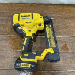 AS-IS DeWalt 20V MAX XR Lithium-Ion Electric Cordless 18-Gauge Brad Nailer (Tool Only)