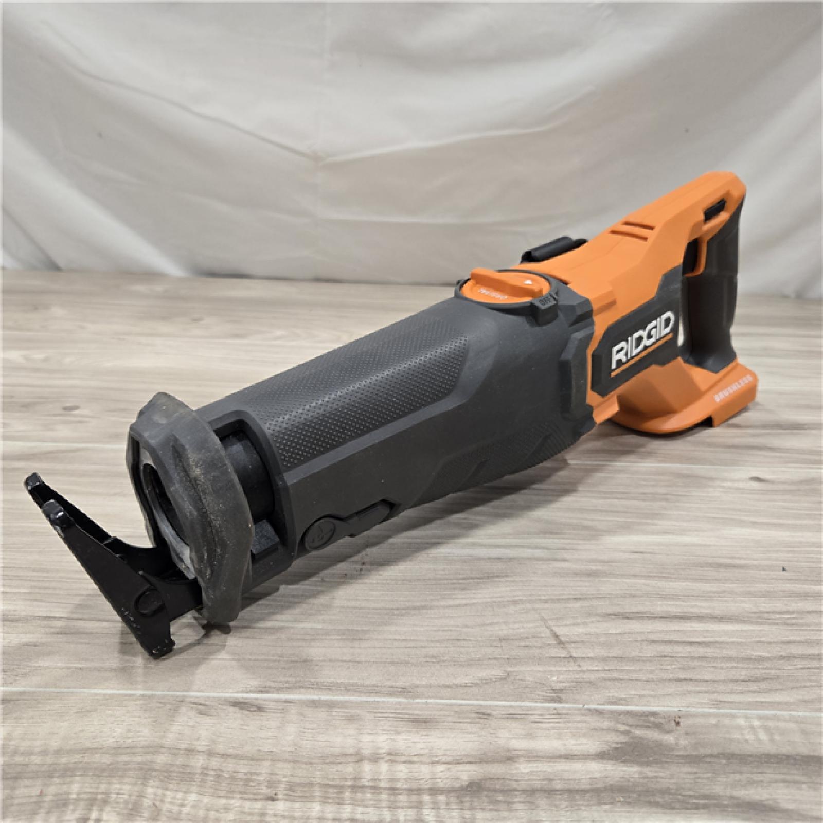 AS-IS RIDGID 18V Brushless Cordless Reciprocating Saw (Tool Only)