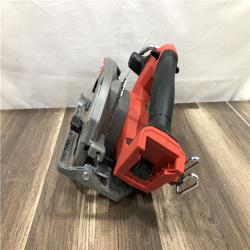 AS-IS Milwaukee  FUEL 18V Lithium-Ion Brushless Cordless 6-1/2 in. Circular Saw (Tool-Only)