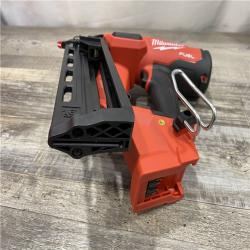 AS-IS Milwaukee FUEL 18-Volt Lithium-Ion Brushless Cordless Gen II 16-Gauge Angled Finish Nailer (Tool-Only)